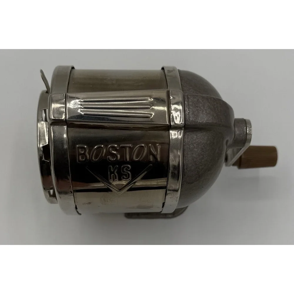 Boston KS Model No 1031 Wall Mount 8 Hole Pencil Sharpener Hammertone Paint 1976
